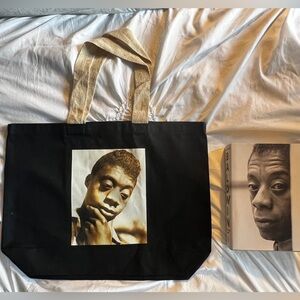 Book & Tote: James Baldwin themed